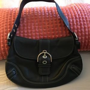 Black Leather Coach bag